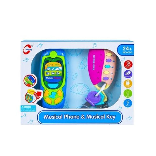 Telefon mobil  chei cu lumina si sunet