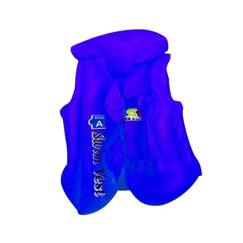 Vesta gonflabila 41x43 cm albastru