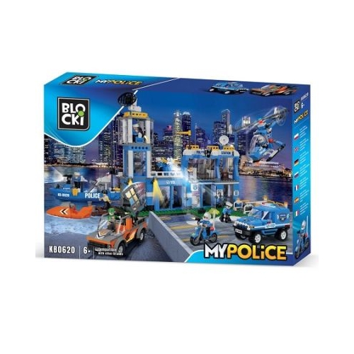 Blocki My Police Sectie de politie 917 piese