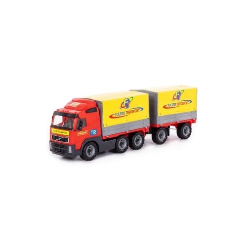 Camion cu Remorca  Prelata Volvo PowerTruck 77x19x25 cm Wader