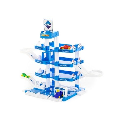 Garaj cu 4 Nivele  Masinute 36. 5x15x54 cm Wader