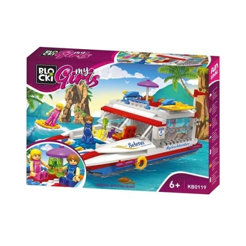 Blocki My Girls. Aventura pe mare 413 piese