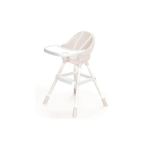 Scaunel cu Masuta pentru Bebe alb 90x70x60 cm