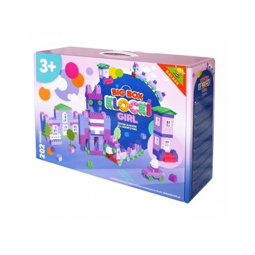 Cuburi Constructii 202 piese pentru fetite