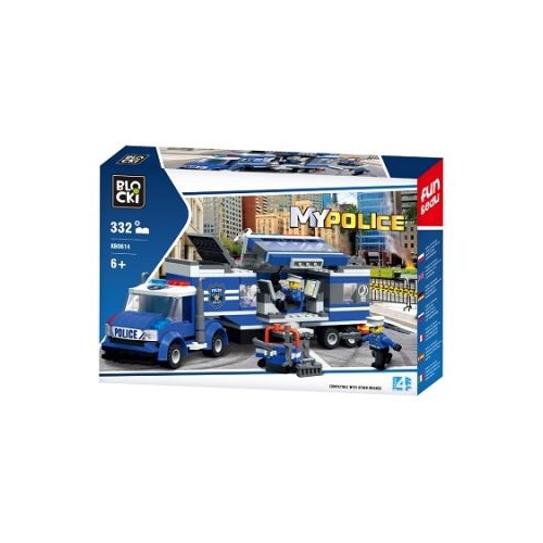 Blocki My Police. Brigada de politie mobila 332 piese