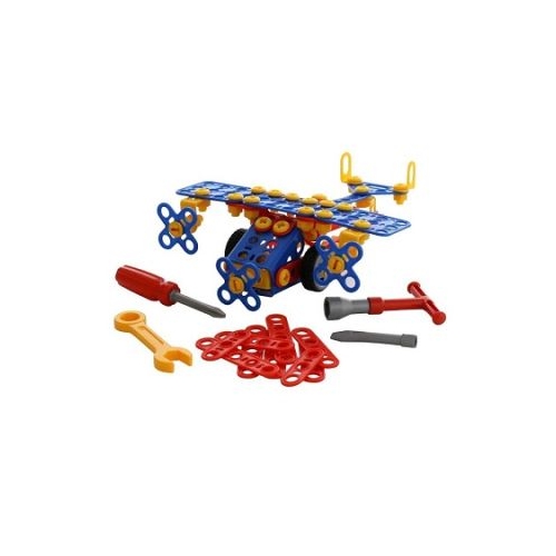 Avion de Asamblat 144 piese 13x10x19 cm