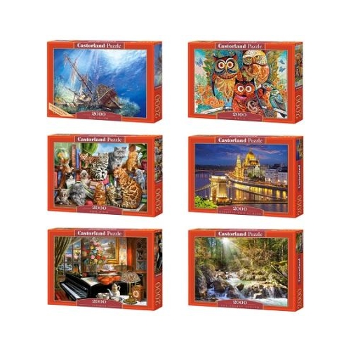 Puzzle 2000 piese Castorland