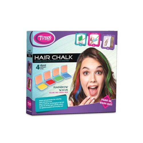 Creta Colorata pentru par 4 culori Rainbow Wave