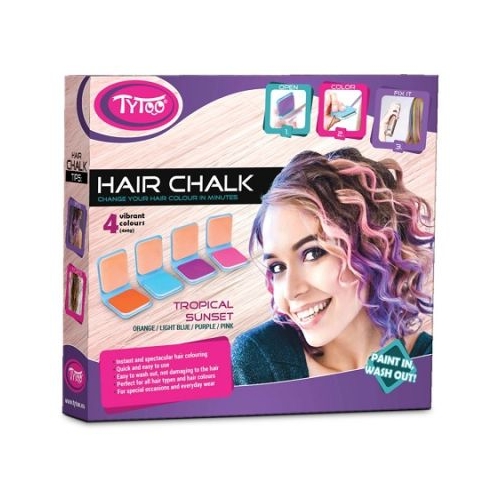 Creta Colorata pentru par 4 culori Tropical Sunset