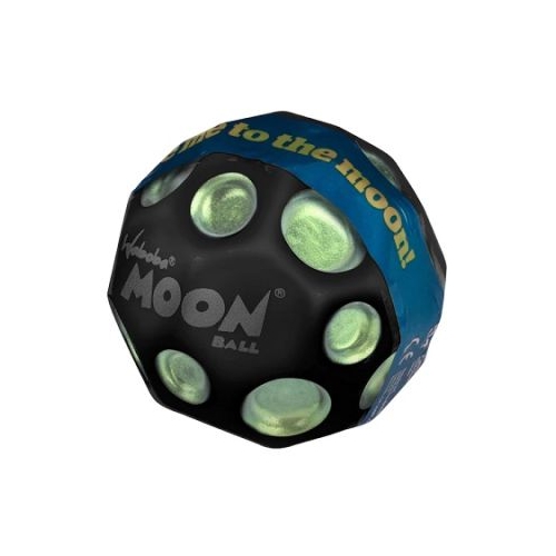 Minge hiper saritoare Dark Side of Moon neagra cu pete colorate