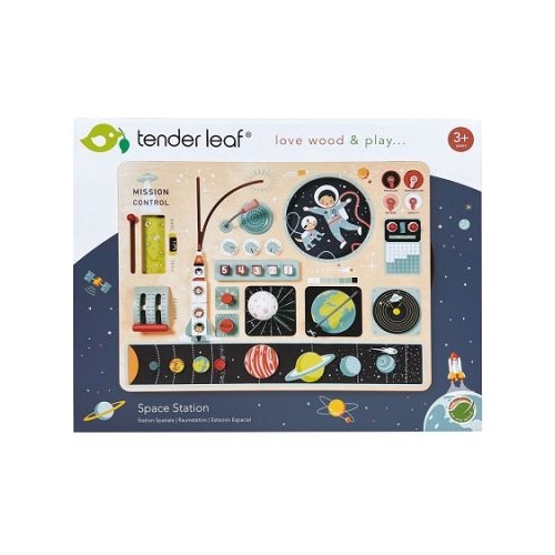 Statie spatiala din lemn premium