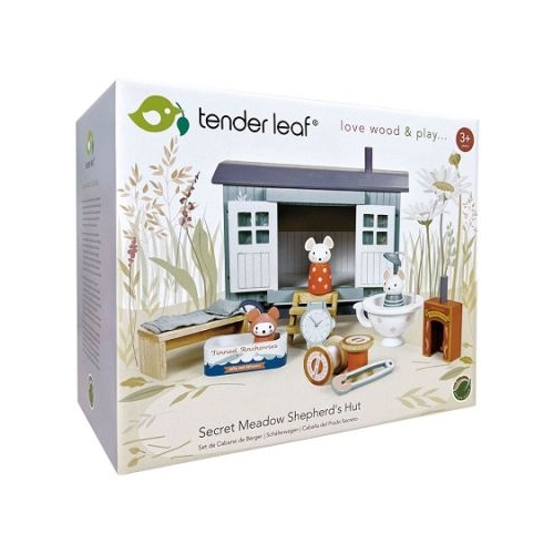 Casa de joaca a soriceilor din lemn premium