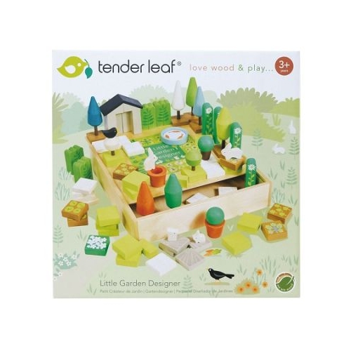 Mica gradina din lemn premium 67 piese