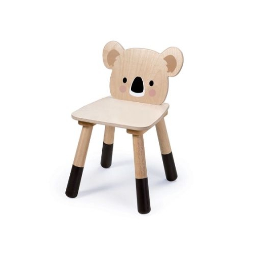 Scaunel Koala din lemn premium