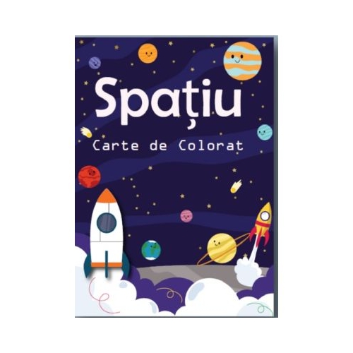 Spatiu. Carte de Colorat