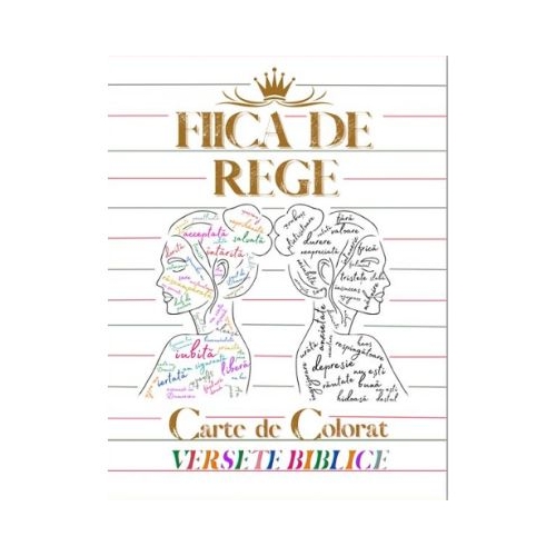 Fiica de Rege. Carte de colorat versete biblice