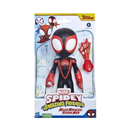 Spidey Prietenii Extraordinari. Figurina Miles Morales Spider Man Supradimensionata 22. 8 cm