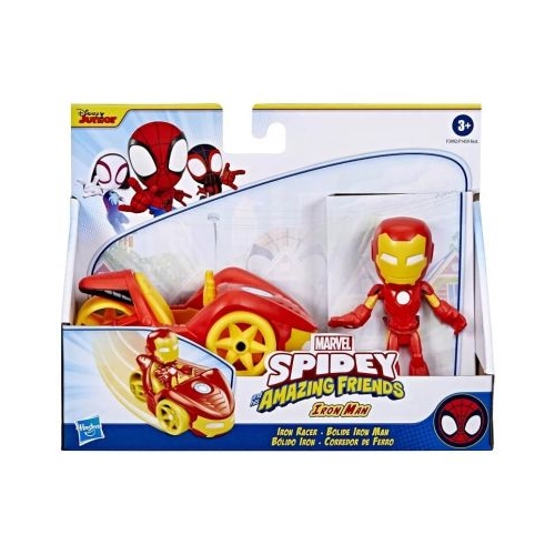 Spidey prietenii extraordinari. Set vehicul si figurina Iron Man