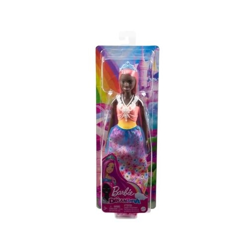 Papusa printesa cu par corai Barbie Dreamtopia