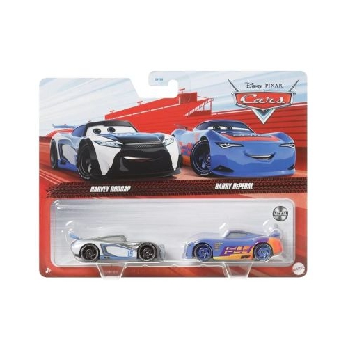 Cars3 Set 2 masinute metalice Harvey Rodcap si Barry Depedal