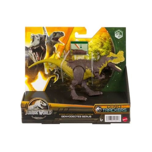 Jurassic World Dino Trackers Strike Attack. Dinozaur Genyodectes Serus