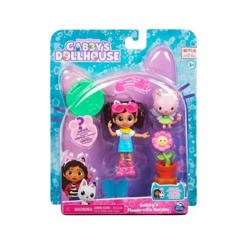 Set papusa 9. 7 cm cu pisicuta Gradina lui Gabby Gabbys Dollhouse