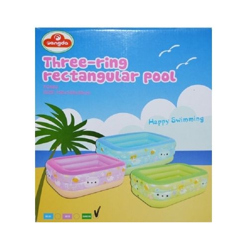 Piscina gonflabila 150x105x55 cm albastra