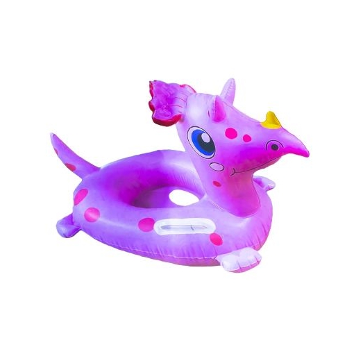 Colac baie gonflabil Dinozaur roz