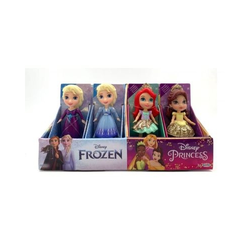 Mini papusi printese Disney si Frozen 8 cm