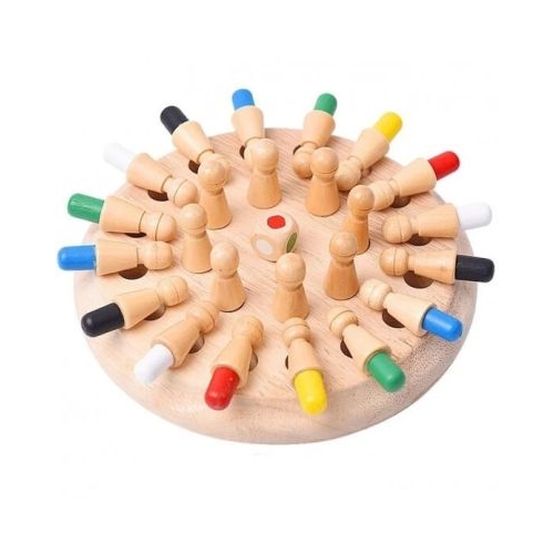 Joc memorie din lemn Memory Chess