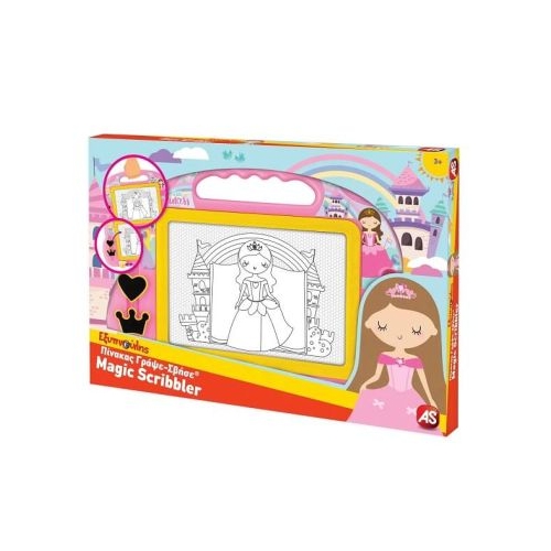 Tabla magnetica Magic Scribbler baby Princess As Games