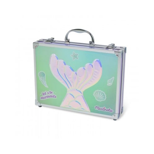 Trusa de machiaj in cutie metalica Martinelia lets be mermaids