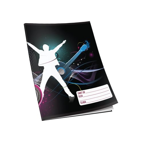 Caiet A5 capsat 80 file 60gmp dictando