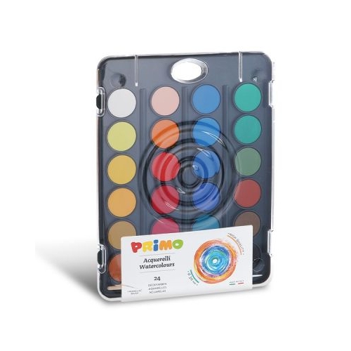 Acuarele cu paleta Morocolor cu 24 culori diametru pastila 25 mm MC001277