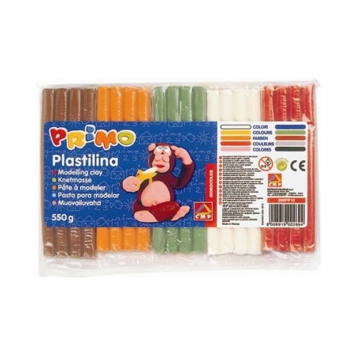 Plastilina Morocolor 10 culori 55 g/culoare MC15533