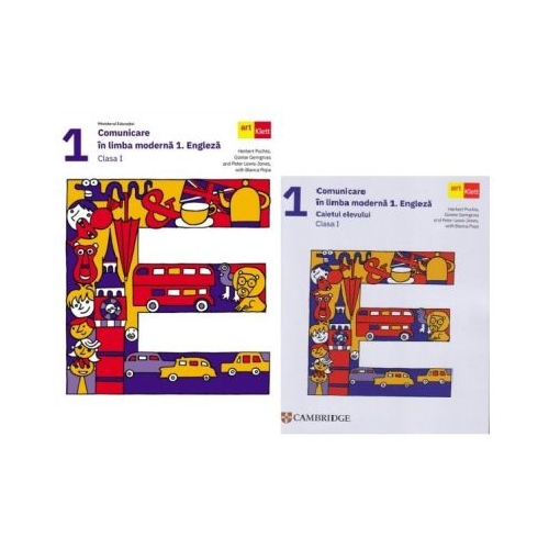 Pachet Limba engleza. Manual si caietul elevului clasa 1 - Herbert Puchta