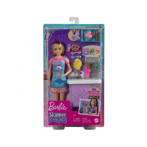 Papusa Barbie Skipper First Jobs Snack Bar