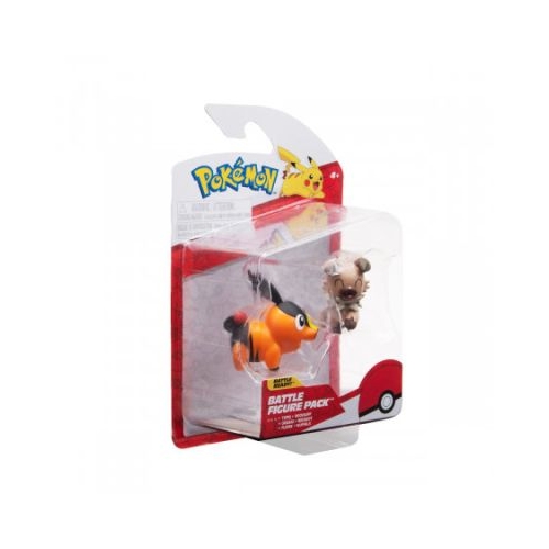 Set figurine de actiune Tepig amp Rockruff