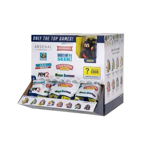 Breloc surpriza diverse modele cod inclus Roblox Dev Series