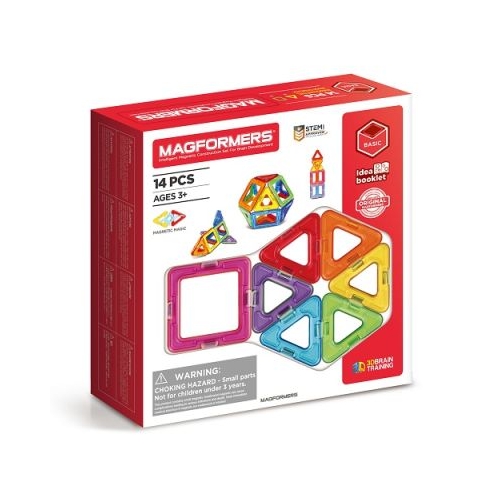 Joc magnetic de constructie 14 piese Magformers