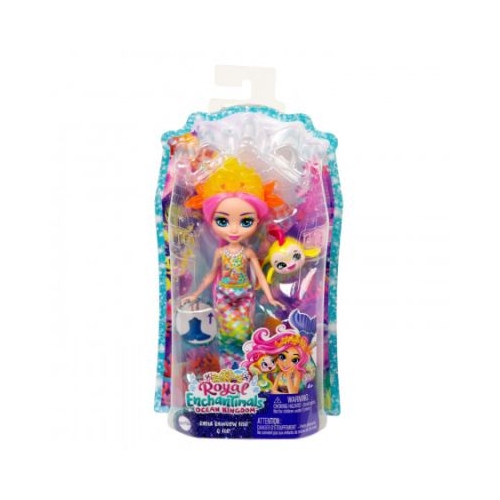 Papusi si animalute Radia Rainbow Fish si Flo Enchantimals