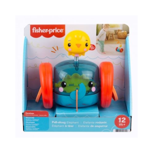 Jucarie de tras elefantel Fisher Price