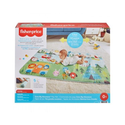 Covoras de joaca 150 cm Extra big adventures Fisher Price