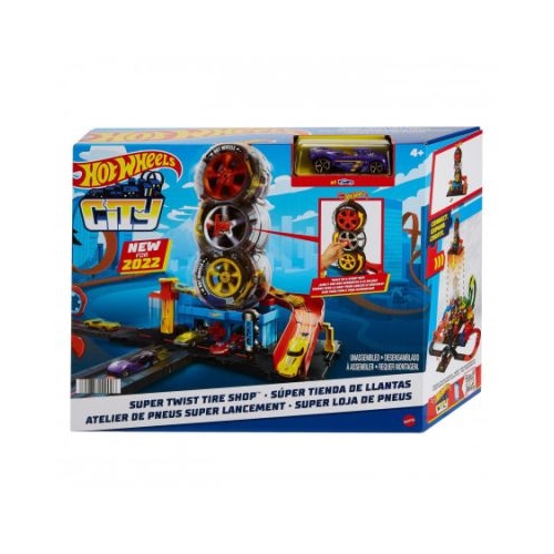 Vulcanizarea super twist Hot Wheels city
