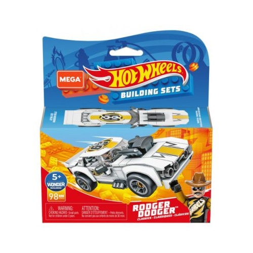 Mega masinuta construibila Rodger Dodger Hot Wheels