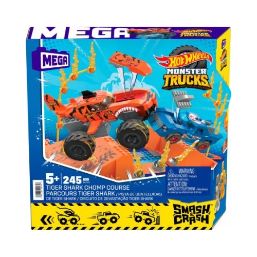 Monster Truck Mega Set constructie cursa Tiger Shark Chomp