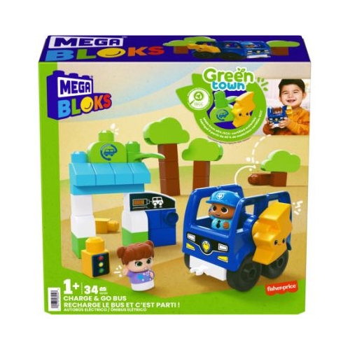Set constructie 34 piese Mega Bloks