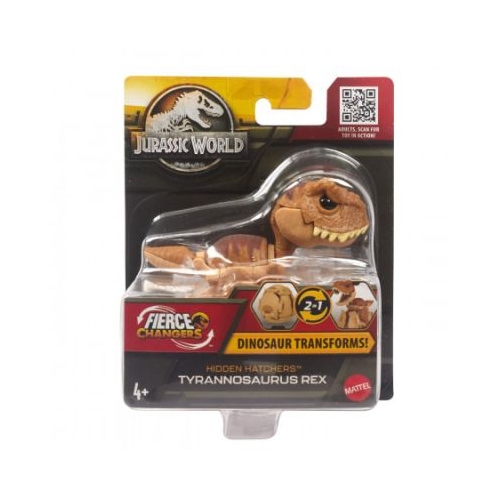 Dinozaur transformabil tyrannosaurus rex Jurassic World Fierce changers Hidden hatchers