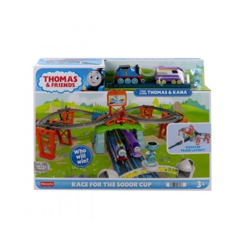 Set de joaca motorizat Cursa Sodor Thomas