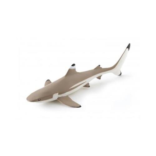 Figurina rechin cu inotatoare negre Papo